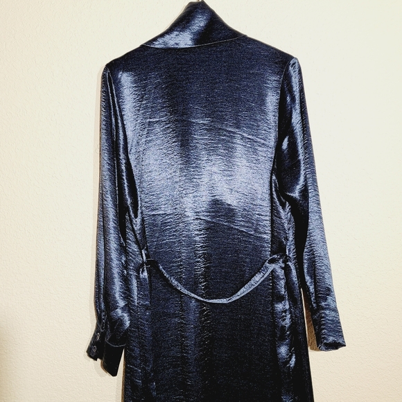 Soprano Long Silky Open Cardigan Duster - Picture 6 of 15